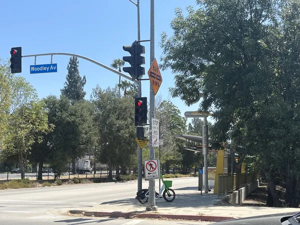 Woodley Avenue intersection, Granada Hills CA